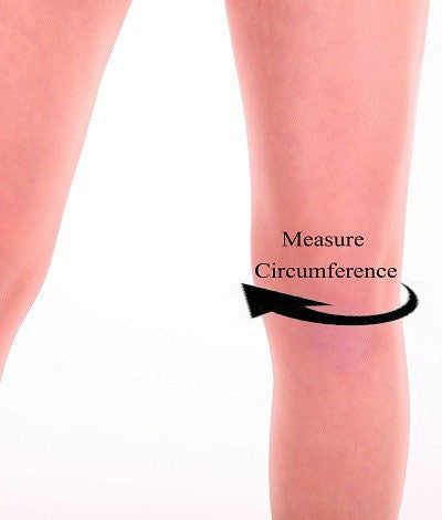 How to measure for a Helpingarthritis knee support